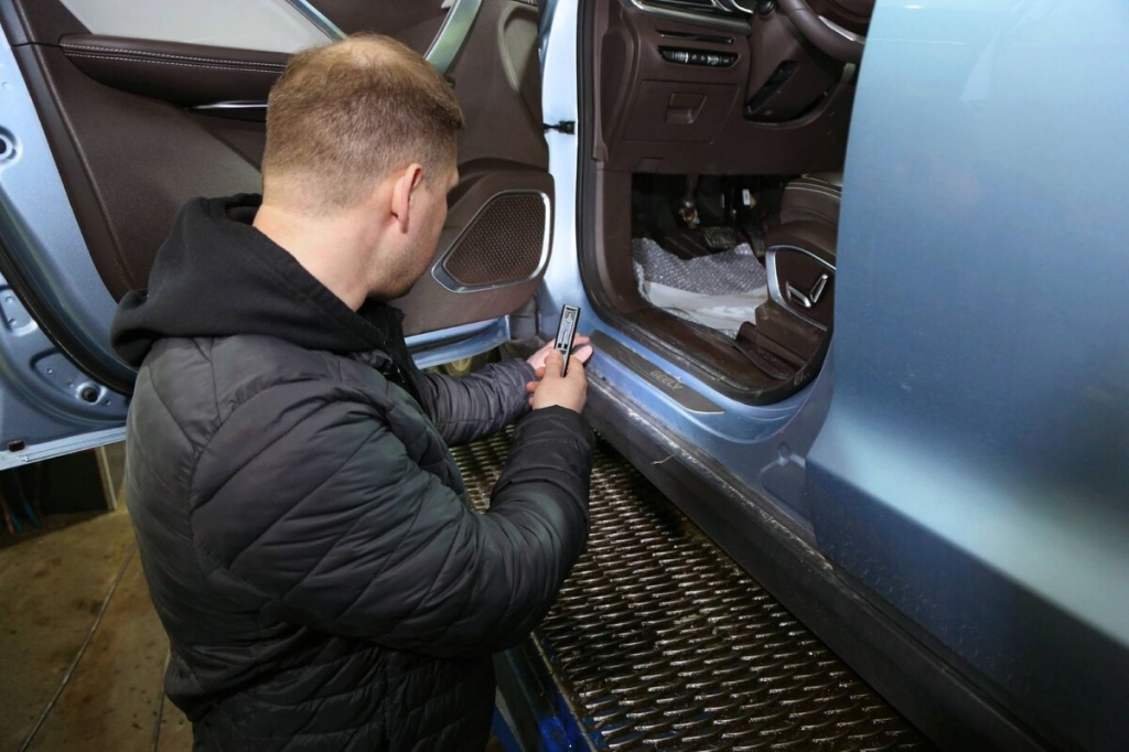 Geely Jiaji в сервисе Krown